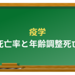 年齢調整死亡率と粗死亡率について